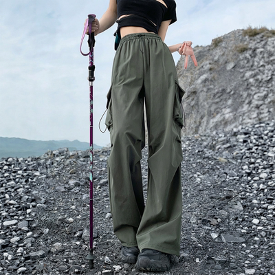 高腰欧美风以顿性价比速干女裤