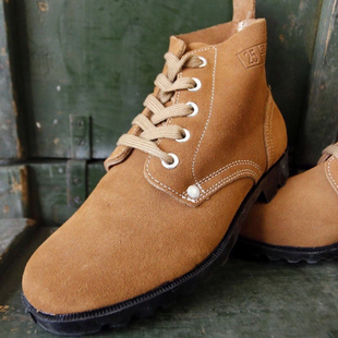 复古正品 3416翻毛皮鞋 经典 单反绒皮防滑户外耐磨大头鞋 男靴工作鞋