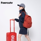 Forever户外双肩包女高颜值徒步背包大学生通勤上课书包初中生男