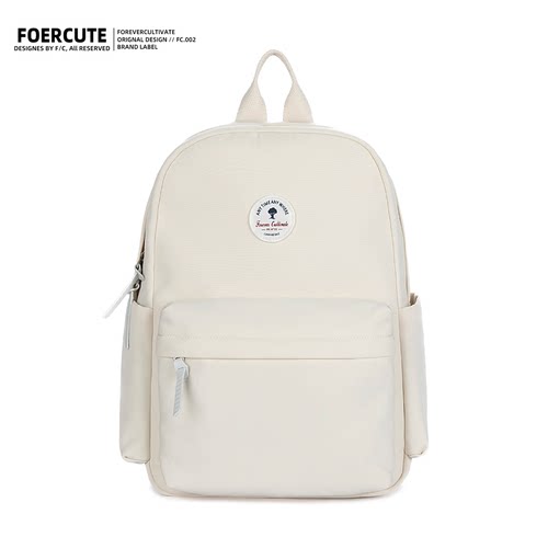 Forever简约通勤双肩包校园书包