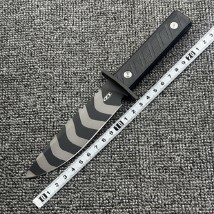 零误差 ZT0006G10柄直刀高硬度厨房家用户外露营多功能便携工具刀