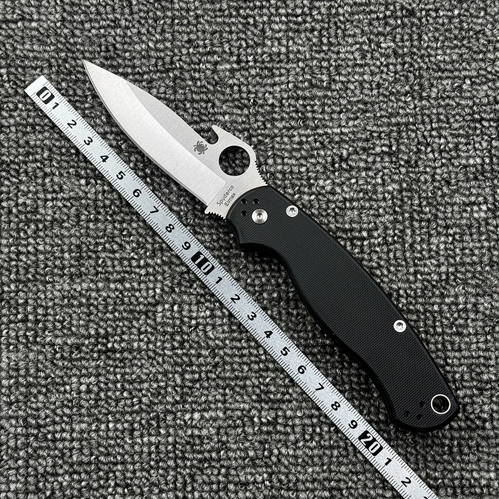 蜘蛛 C81合作款轴承G10柄折刀户外野营狩猎战术防身口袋EDC工具刀