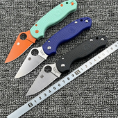 蜘蛛 C223尼龙柄折刀户外野营狩猎战术防身高硬度口袋EDC工具刀