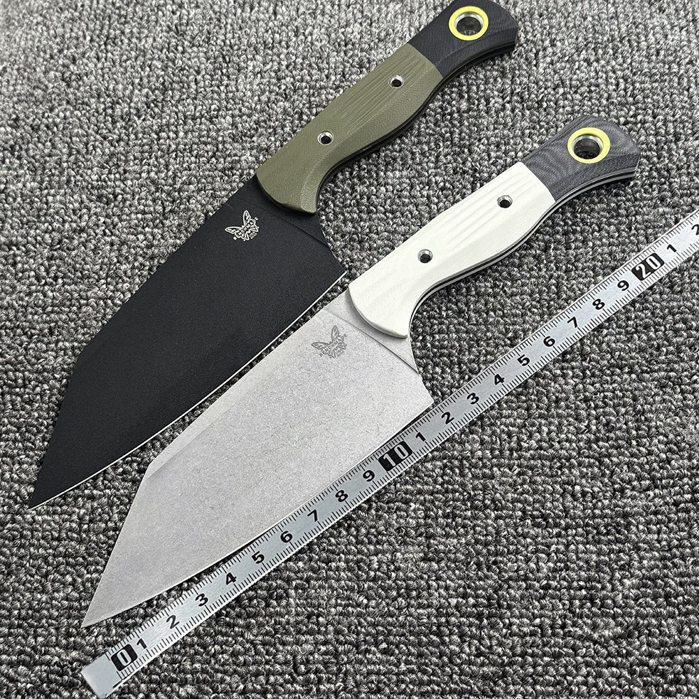 蝴蝶 BM4010BK直刀高硬度家用厨房户外露营多功能便携式工具刀