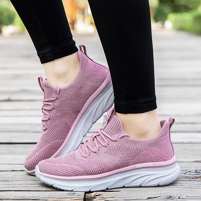妈妈鞋春季新款中老年运动鞋防滑软底健步鞋透气老人鞋女一脚蹬,女鞋,健步鞋,淘宝优惠券,粉丝福利购,淘宝优惠卷
