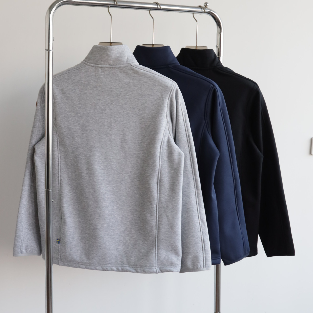 男款 混纺抓绒衣 25秋冬加绒保暖立领外套 WT941