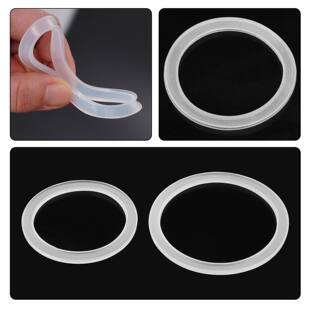防水密封圈70水杯盖子86杯盖防漏水标口宽口配件密封圈家用食品级