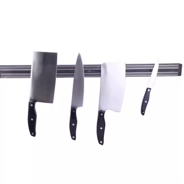 60cm壁挂式不锈钢磁力刀架磁吸厨具挂架厨房用品磁性刀架刀座刀架