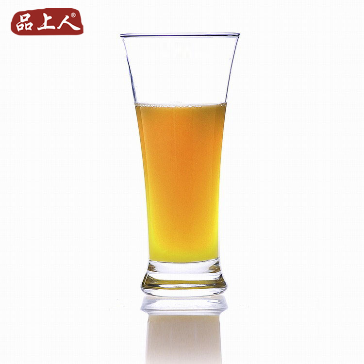 320ml创意腰身直杯果汁杯水杯啤酒杯饮料杯奶茶杯奶昔杯玻璃杯