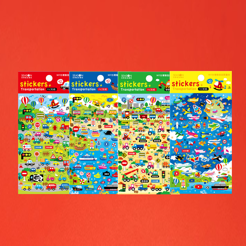 seasonPVC贴纸DIY手工创意贴画