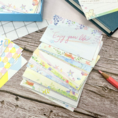 SEASON台湾四季 张 彩色名卡签名卡万用卡名片记事留言礼卡谢卡一盒64