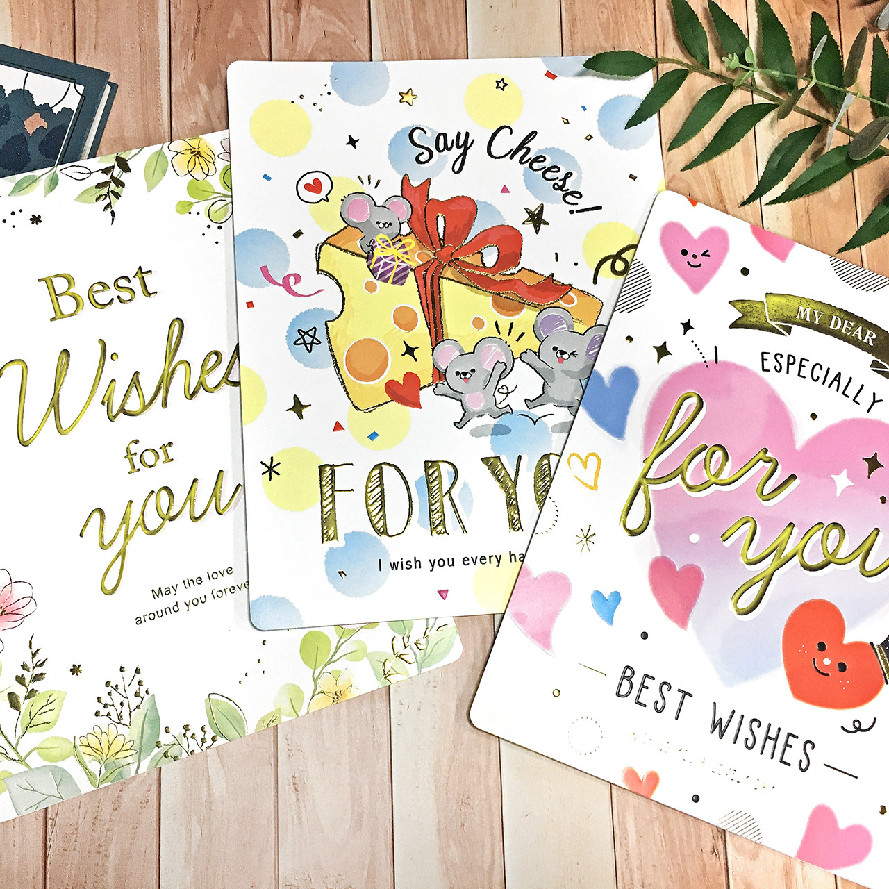 SEASON台湾四季大开万用卡A3创意集体签名超大尺寸大型贺卡片三折卡附信封