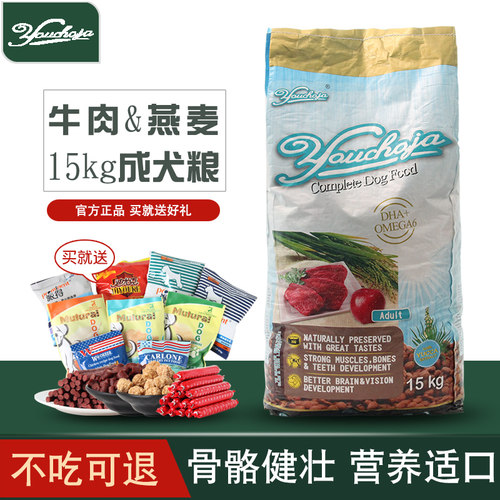 牛肉泰迪金毛拉布拉多通用型成犬