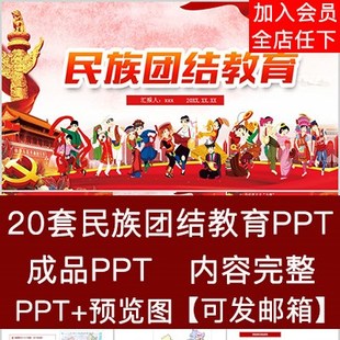 民族大团结PPT课件少数民族风情文化教育宣传介绍上巳节风俗模板