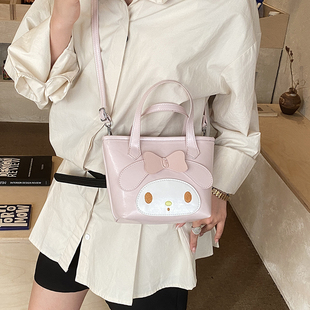 女童可爱卡通蝴蝶结洋气手提包亲子款高颜值时尚百搭斜跨配饰包潮