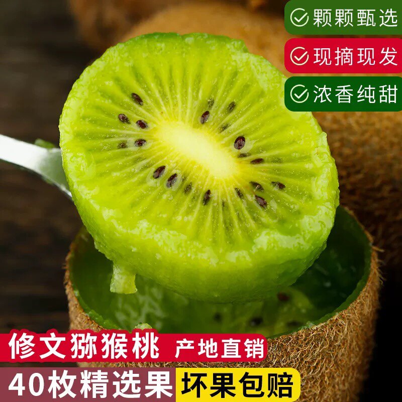 贵州野生培育当季修文猕猴桃包邮图片
