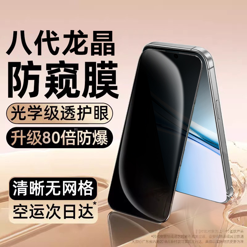 360°防窥膜全屏覆盖不沾指纹