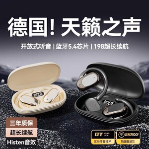 德国2026新款蓝牙耳机【政府补贴】无线挂耳式不入耳气骨传导跑步