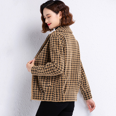 水貂绒短外套女士秋季外套