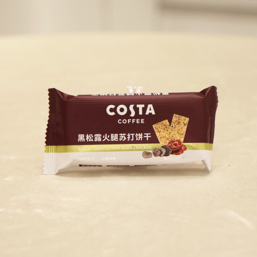 COSTA黑松露火腿苏打饼干结婚喜饼三片装咸味饼干咖世家