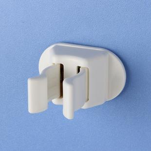 免打孔卡扣扫把夹壁挂神器卫生间扫帚挂钩厕所簸箕固定夹置物架