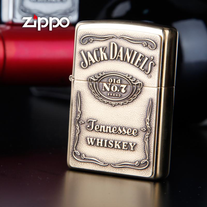 ZIPPO打火机正版 纯铜 杰克丹尼酒标254BJD428 美国原装进口在类目 ZIPPO/瑞士军刀/眼镜, 品牌打火机及配件, ZIPPO/芝宝中 - 来自Buy2taobao.com提供专业的淘宝代购服务