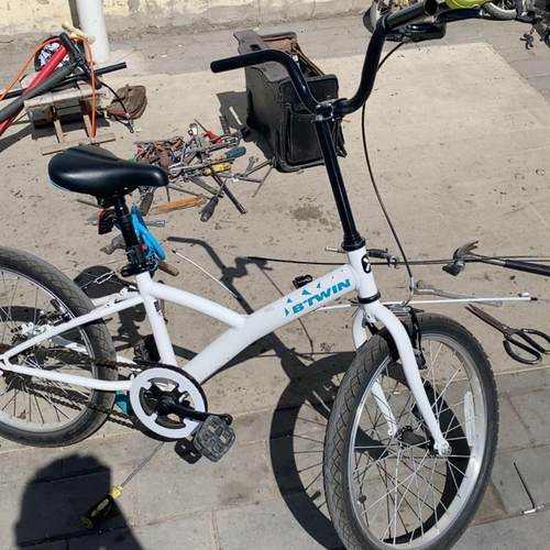 儿童自行车把立配件连接增高器