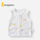 护肚男女宝宝马甲薄款 儿童打底开衫 网眼透气 婴儿背心夏季 童泰新款
