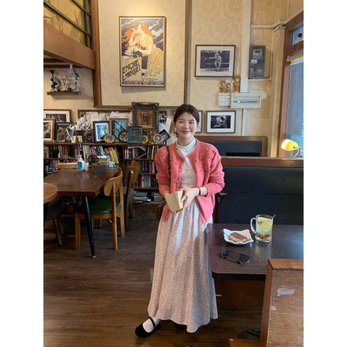 火火火【花境】韩系温柔风碎花吊带裙洋装女收腰显瘦中长版裙子