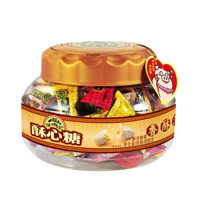 徐福记酥心糖新年糖桶装