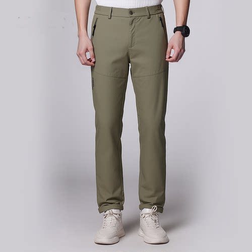 H256062800爱登堡男装专柜正品秋冬新款弹力商务长裤休闲裤