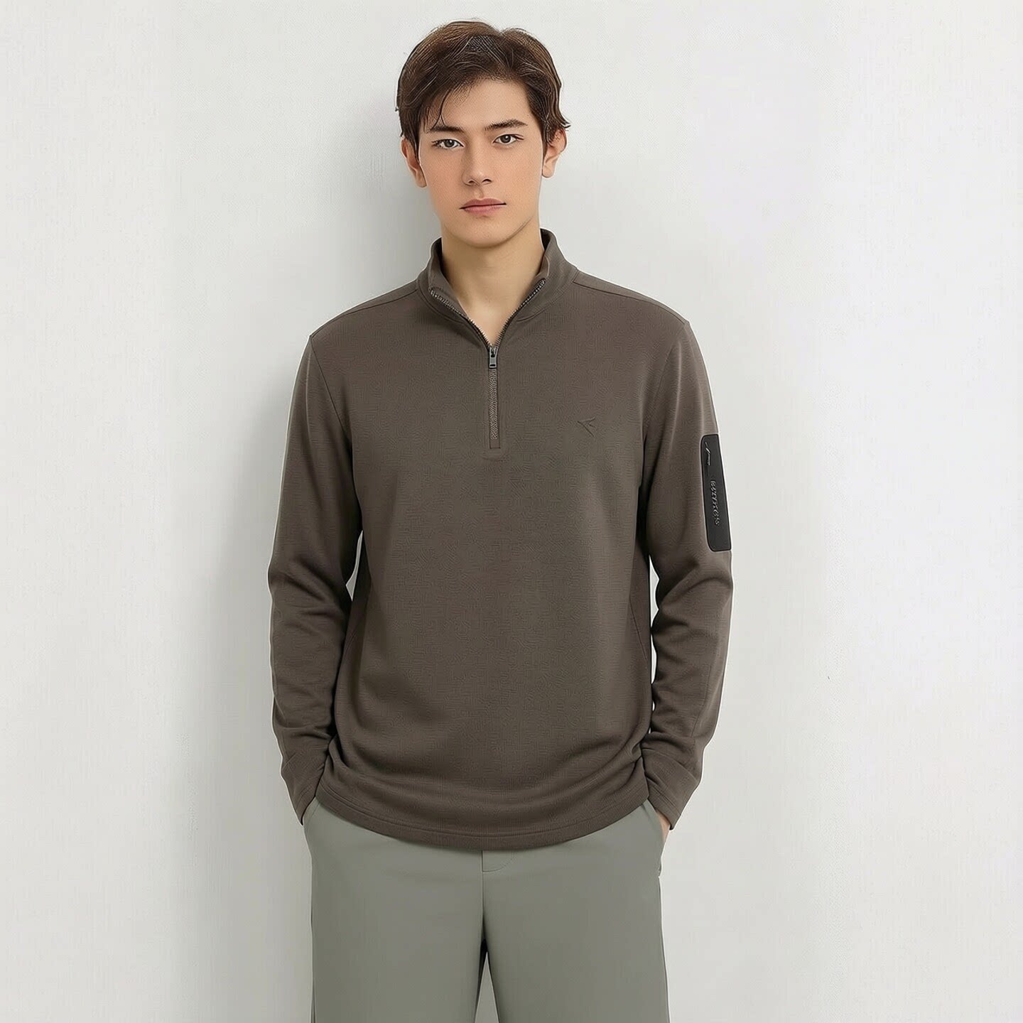 【品牌专卖】H263083621爱登堡EDENBO男装2026新款秋装长袖T恤