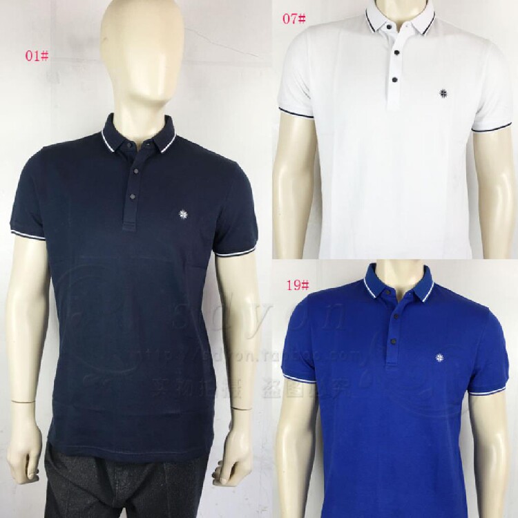 【品牌特卖】37118021男装正品爱登堡edenbo夏装短袖T恤