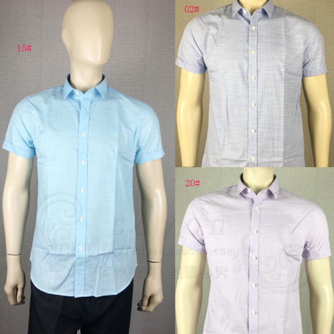 爱登堡男装正品夏装短袖衬衫87117209-02/15/20 特价