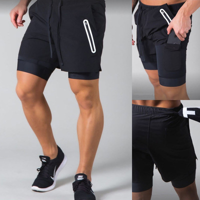 Summer men's basketball shorts loose and quick-drying
