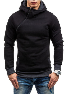 Hooded sweater casual hoodie multicolor pullover men