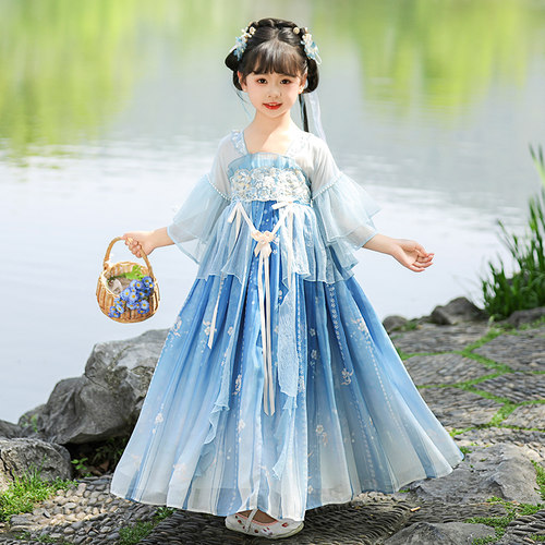 古装国风汉服女童夏季