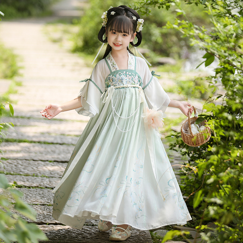 古装国风汉服女童夏季