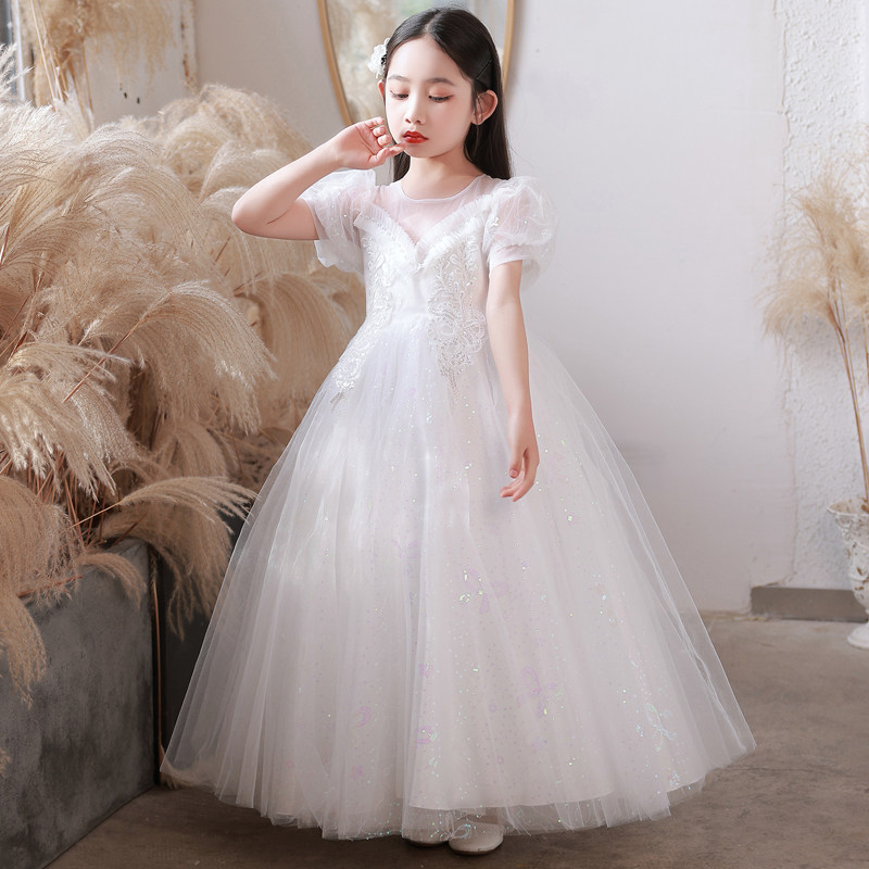 礼服女童公主裙新款长裙花童婚礼小女孩婚纱钢琴演奏儿童裙子纱裙,童装/婴儿装/亲子装,儿童礼服,淘宝优惠券,粉丝福利购,淘宝优惠卷