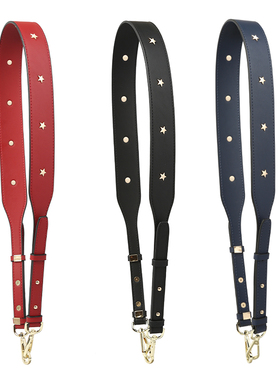 推荐口红包改造肩带星星包带单肩斜挎带MK可调节宽肩带配件