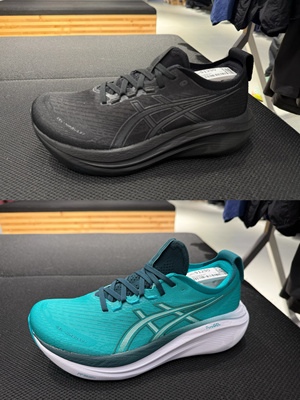 香港Asics gel nimbus 27 寬楦 減震耐磨跑鞋1011b956 1011b958