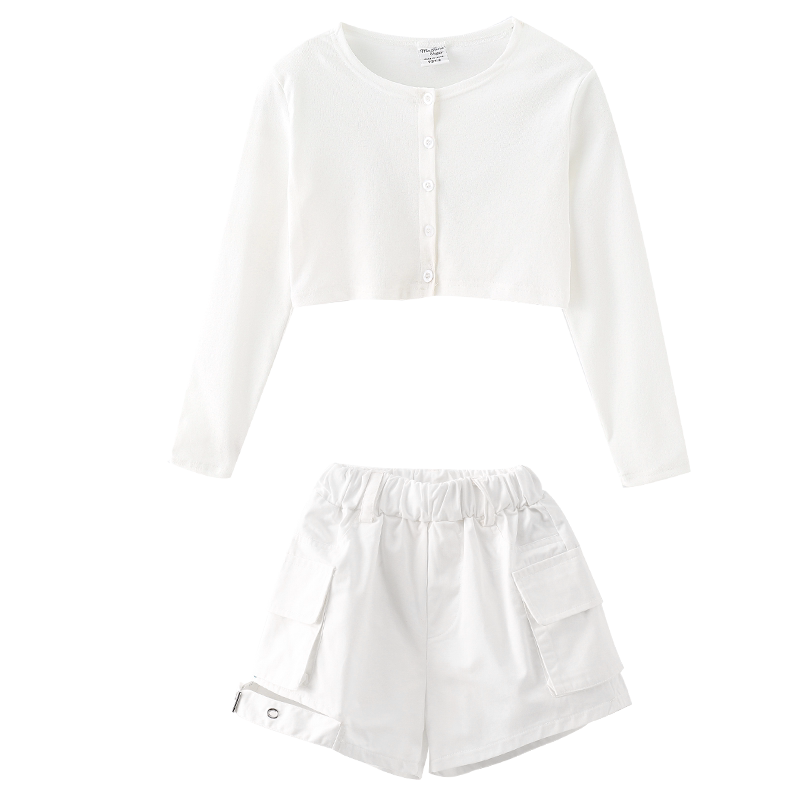 机器虎女嘻哈街舞爵士演出服吊带