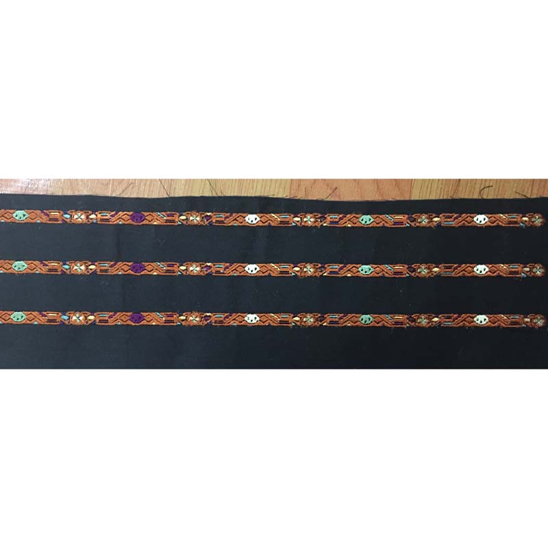 民族风绣花机绣绣片长条DIY米8宽