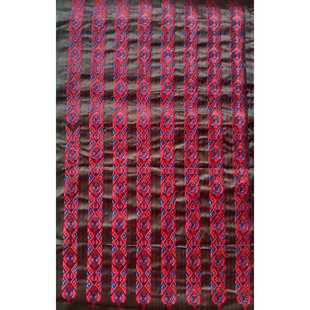 少数民族服装花边机绣特色绣片 苗族工艺品刺绣绣片