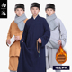 尚远棉麻加绒僧服冬长褂僧衣短褂加厚僧装 罗汉褂僧袍服