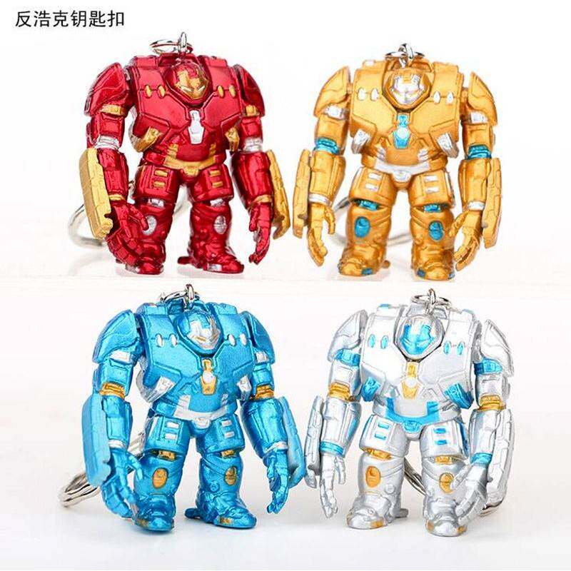 钢铁侠反浩克手公仔钥匙扣机器人挂扣小饰品MK33