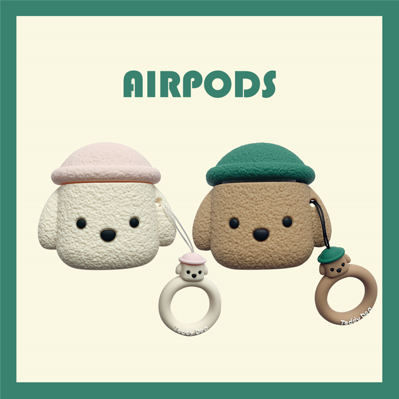 eyekey 韩风ins可爱小狗适用AirPods保护套AirPodsPro苹果耳机套airpods2无线蓝牙3代airpodspor壳三代套防刮