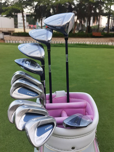 日本普吉瑞PRGR女士高尔夫球杆超标易打套杆SWEEP樱花M17golf全套