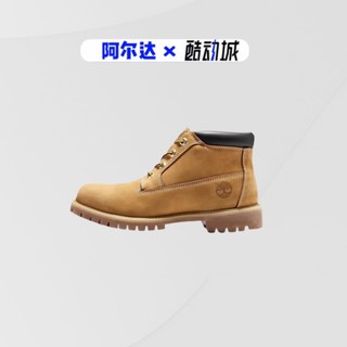 Timberland添柏岚大黄靴经典中帮户外皮革防水踢不烂23061W