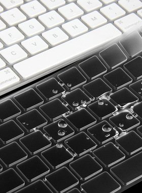 无线蓝牙Pro保护膜适用iMac苹果A2974一体机台式电脑keyboard防尘罩无线键盘A2449短款A2450贴膜妙控配件iPad